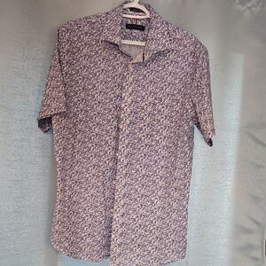 Tommy Hilfiger Men's Blue Floral Shirt